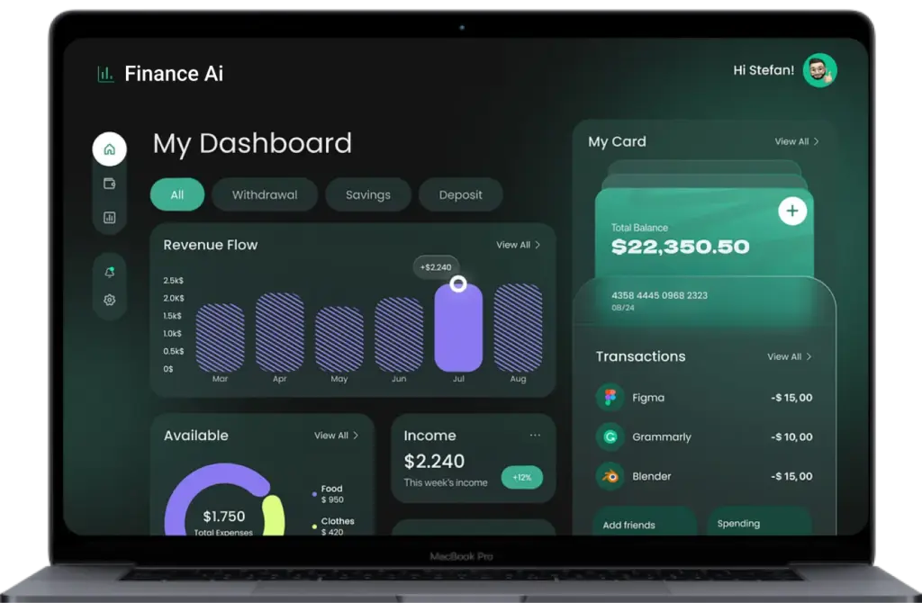 Finance AI Dashboard