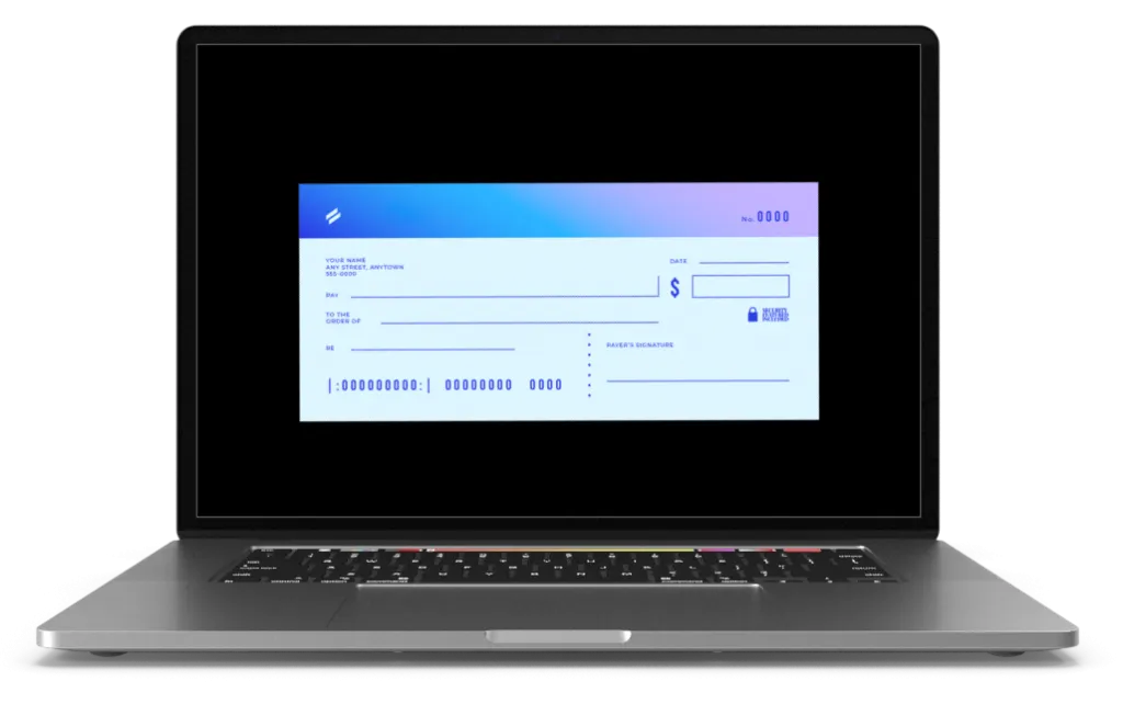 Scan Cheque Enter Cheque Into Scanner
