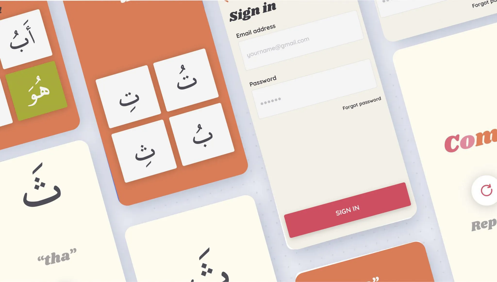 Alif was initially launched as an App to teach Arabic letters