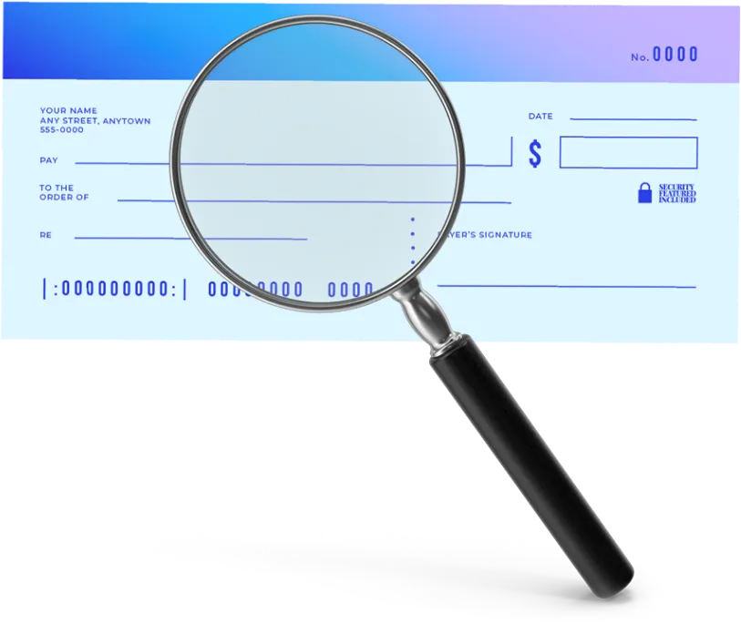 View Cheque on Screen