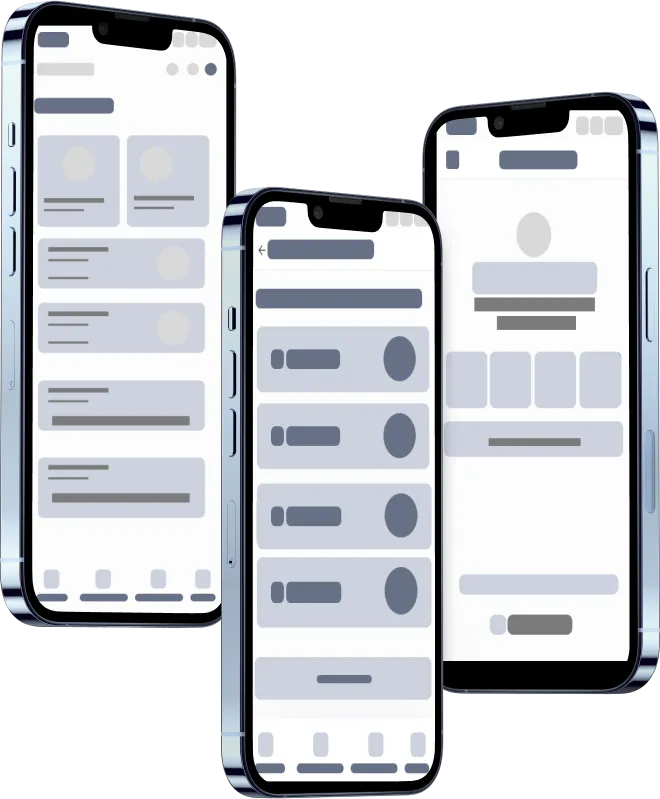 Vitalog Low-Fidelity Wireframes Mobile app